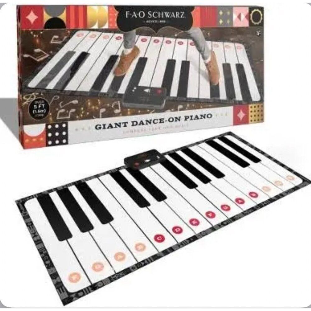 F.A.O Schwarz Giant Dance-On Piano Mat